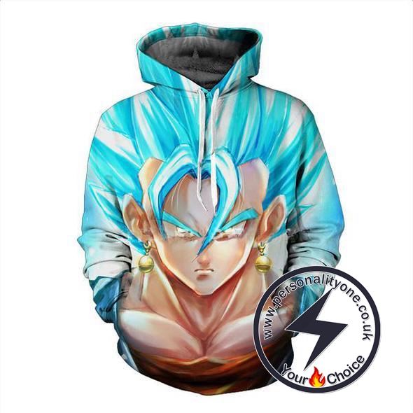 Dragon Ball Z - SSG God Vegito 3D - Hoodies